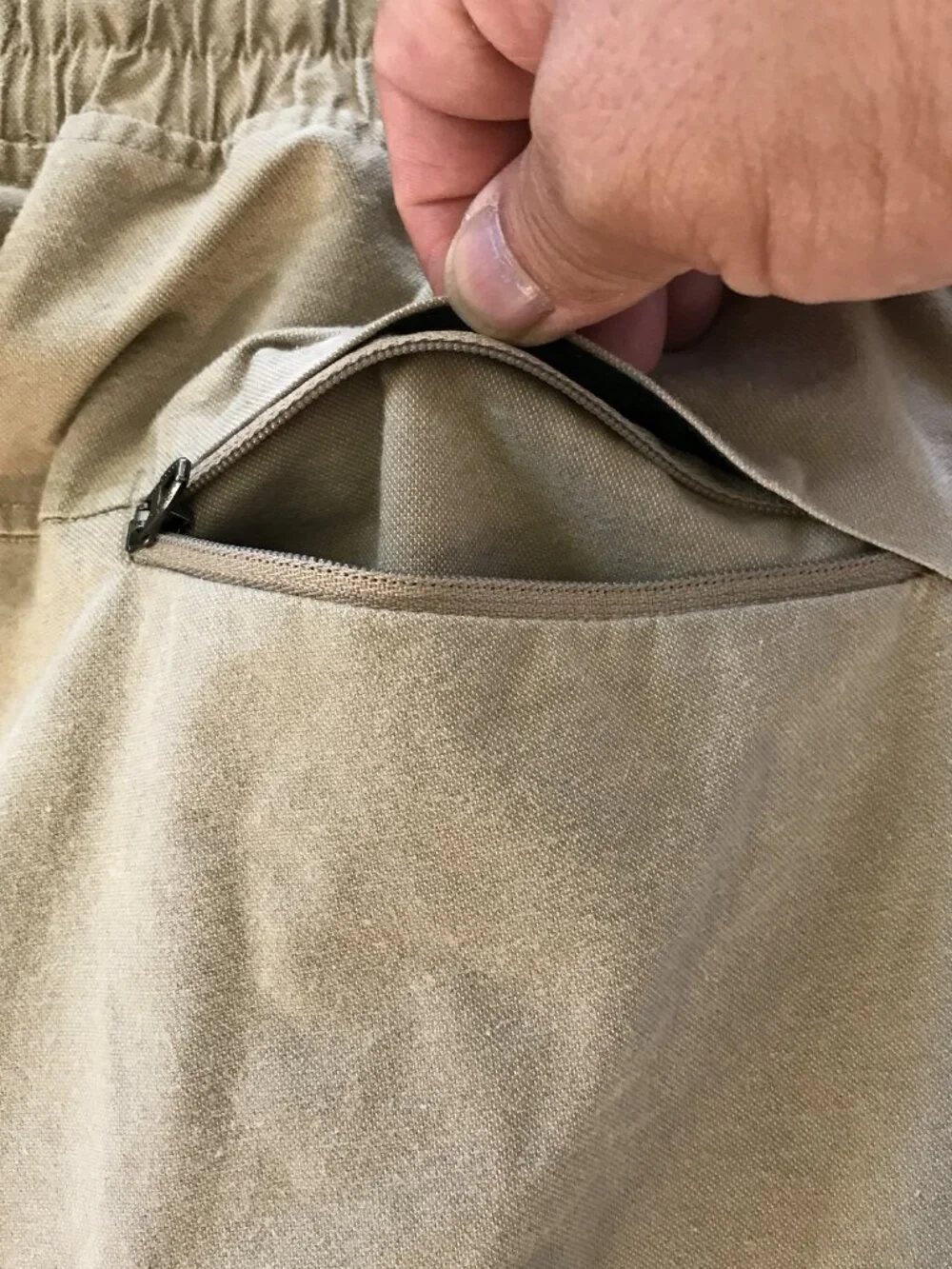 Lululemon ABC Athletic Jogger Men M Brown Mid Rise Zip Pocket Tie Waist Sports